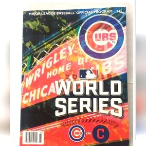 Chicago Cubs 2016 World Series Baseball Program Official MLB NEW! 257 Pages
